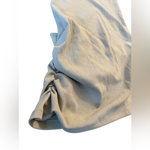 Zara Halter Neck Sleeveless Top - Size Small in Sage Green - Picture 4 of 9